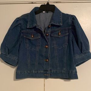 Crop Jean jacket